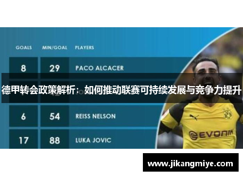 德甲转会政策解析：如何推动联赛可持续发展与竞争力提升